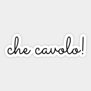 Che cavolo! Sticker